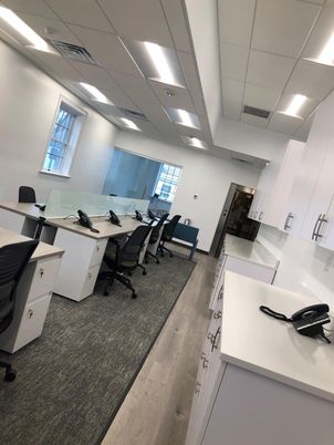 Fitness Equipment, Home Office, Interior, Recessed Lighting, Wood Texture Flooring