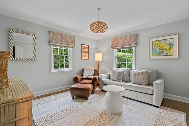 Interior, Living room, Pendant Lights, Wood Texture Flooring