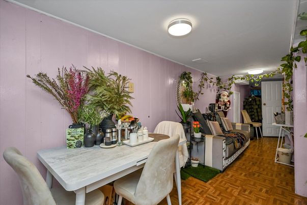 Dining room, Interior, Wood Texture Flooring