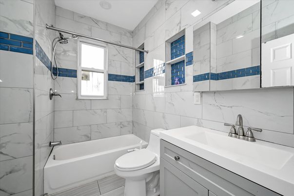 Bathroom, Interior, Marble Walls