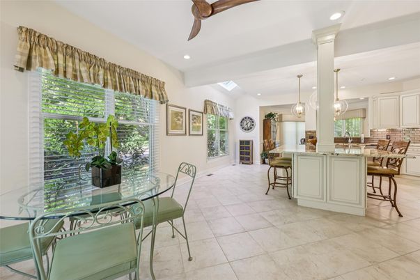 Dining room, Interior, Kitchen, Pendant Lights, Recessed Lighting