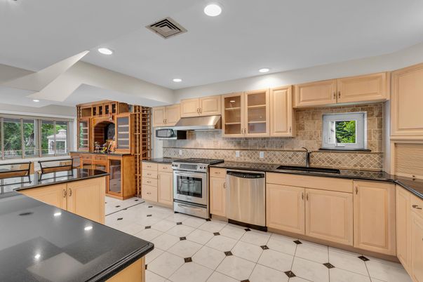 Interior, Kitchen, Recessed Lighting, Stainless Steel Appliances