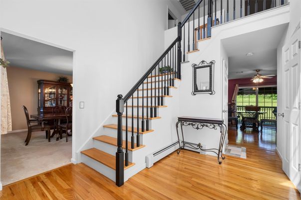 Dining room, Interior, Wood Texture Flooring