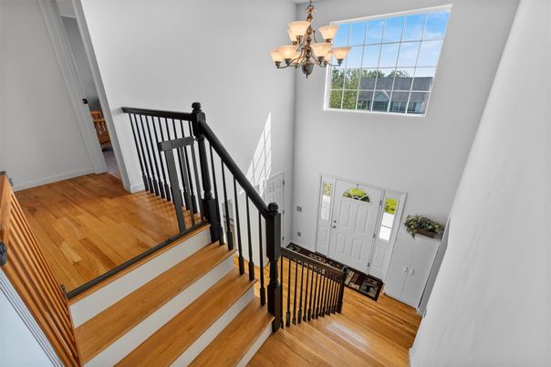 Chandelier, Interior, Wood Texture Flooring