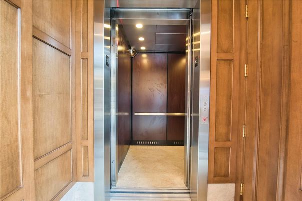 Elevator, Interior, Recessed Lighting