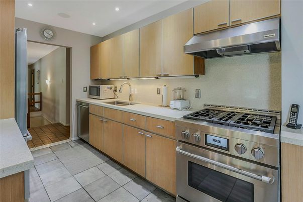 Interior, Kitchen, Recessed Lighting, Stainless Steel Appliances