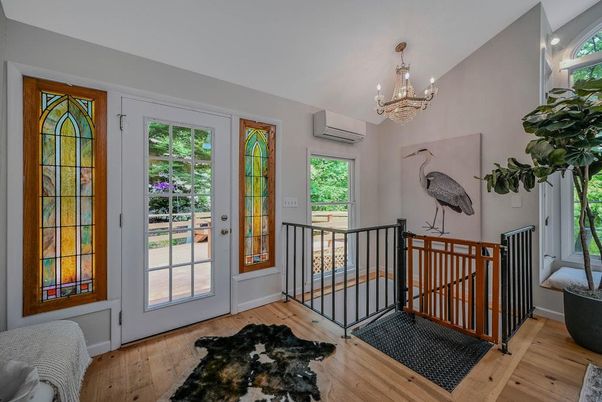 Chandelier, Interior, Wood Texture Flooring