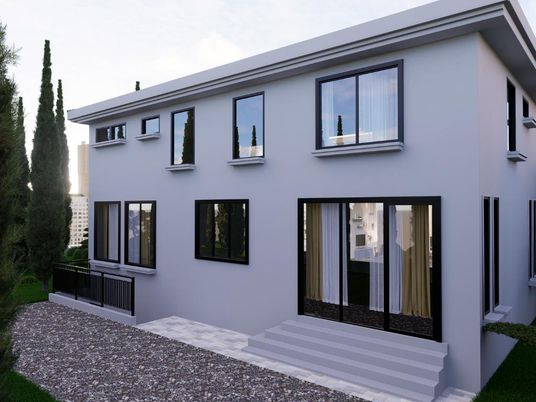 Exterior, Facade, Modern