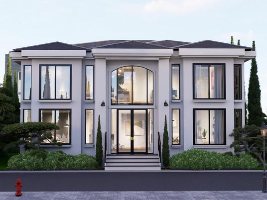 Exterior, Facade, French Provincial