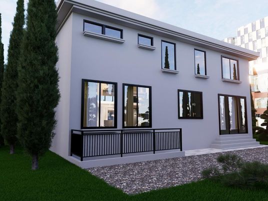 Exterior, Facade, Modern