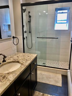 Bathroom, Glass Shower, Interior