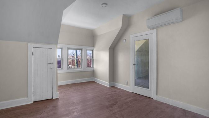 Empty room, Interior, Wood Texture Flooring