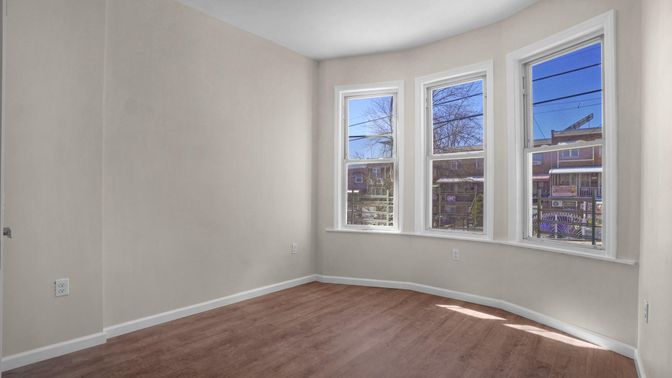 Empty room, Interior, Wood Texture Flooring