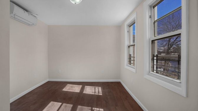 Empty room, Interior, Wood Texture Flooring