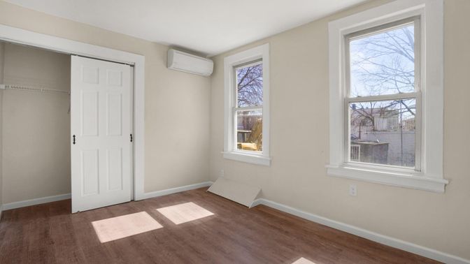 Empty room, Interior, Wood Texture Flooring