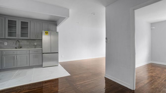 Interior, Kitchen, Marble, Wood Texture Flooring