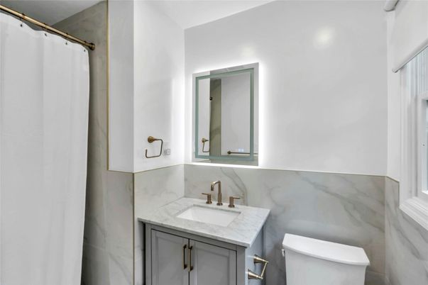Bathroom, Interior, Marble Walls