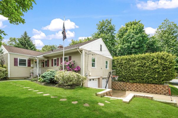 Attached, Backyard, Exterior, Facade, Cape Cod
