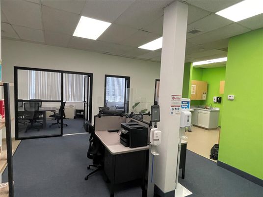 Home Office, Interior, Recessed Lighting