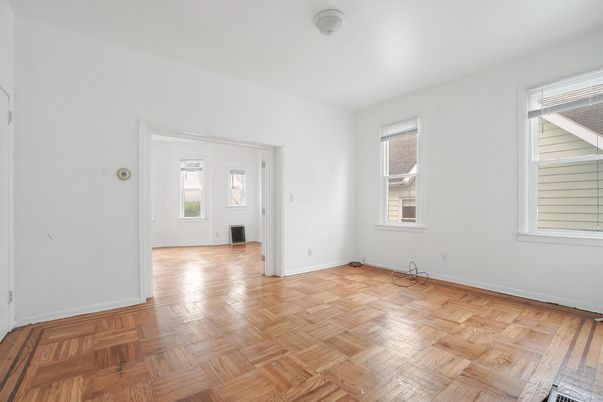 Empty room, Interior, Wood Texture Flooring