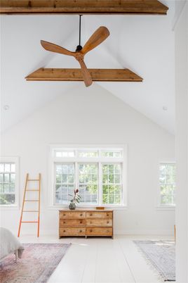 Interior, Recessed Lighting, Wooden Beams