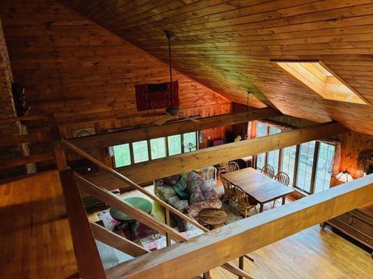 Interior, Pendant Lights, Wooden Ceilings, Wood Texture Flooring, Wooden Walls
