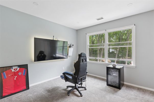 Home Office, Interior, Recessed Lighting