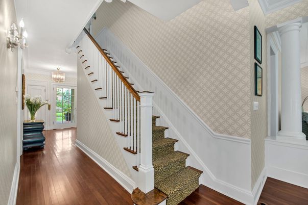 Chandelier, Interior, Wood Texture Flooring