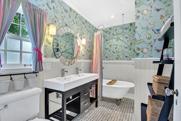 Bathroom, Free Standing Baths, Interior, Recessed Lighting