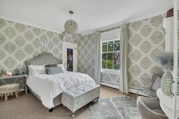 Bedroom, Interior, Pendant Lights