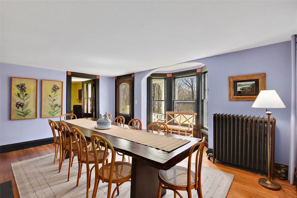 Dining room, Interior, Wood Texture Flooring