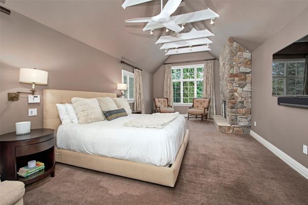 Bedroom, Interior, Stone Walls