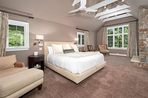 Bedroom, Interior, Stone Walls