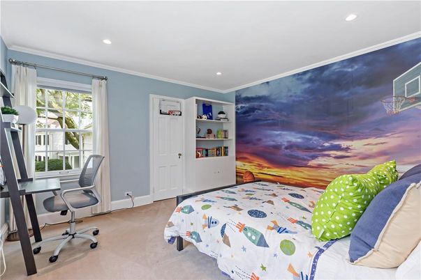 Bedroom, Home Office, Interior, Recessed Lighting