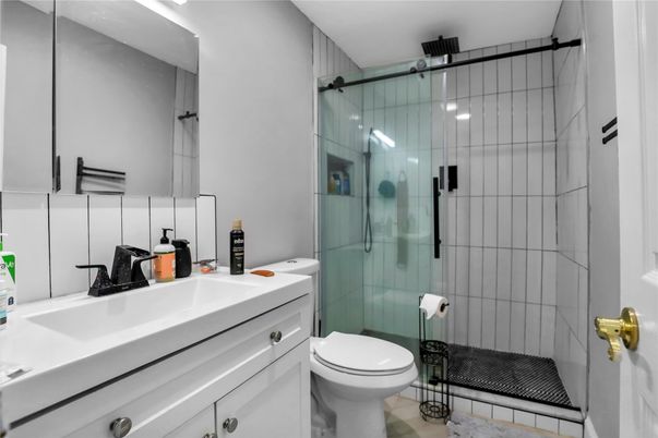 Bathroom, Glass Shower, Interior