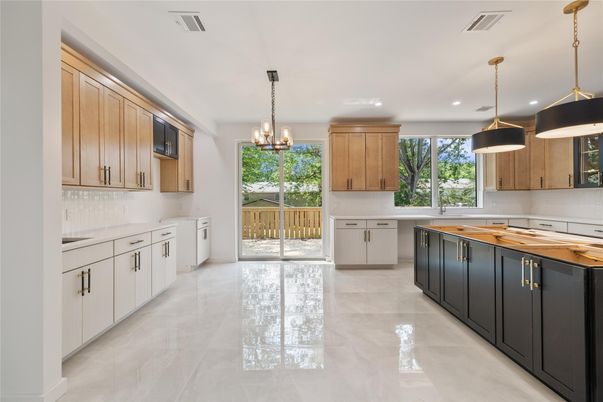 Interior, Kitchen, Pendant Lights, Recessed Lighting