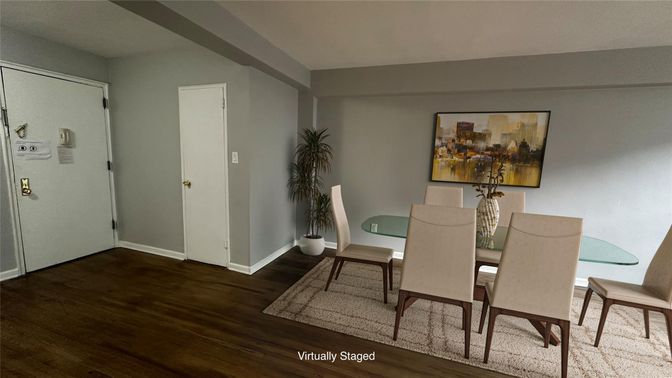 Dining room, Interior, Wood Texture Flooring