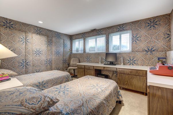 Bedroom, Home Office, Interior, Recessed Lighting