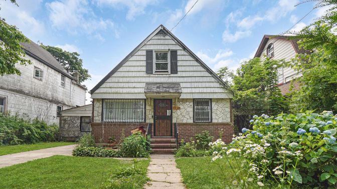 Exterior, Facade, Brick Facade, Tudor Revival
