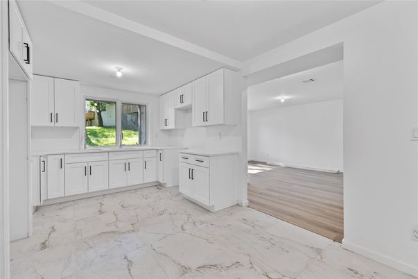 Interior, Kitchen, Marble, Wood Texture Flooring