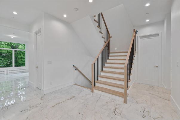 Interior, Marble, Recessed Lighting