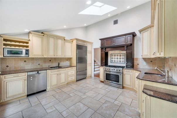 Interior, Kitchen, Recessed Lighting, Stainless Steel Appliances