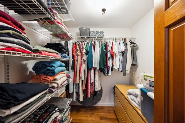 Interior, Walk-in Closets, Wood Texture Flooring