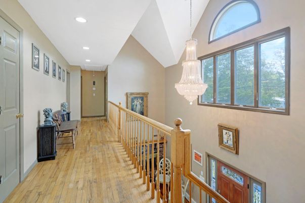 Chandelier, Interior, Recessed Lighting, Wood Texture Flooring