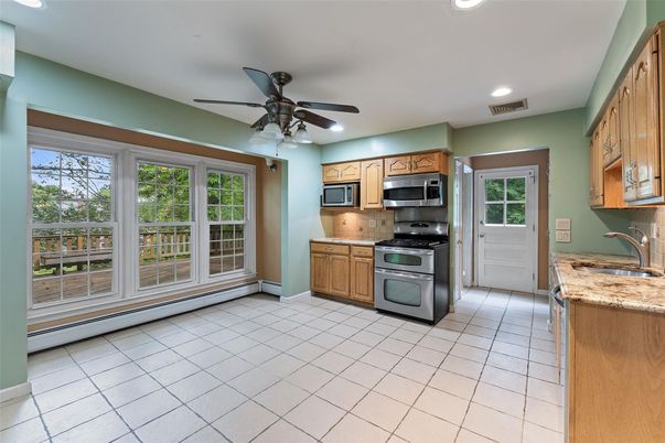 Interior, Kitchen, Recessed Lighting, Stainless Steel Appliances
