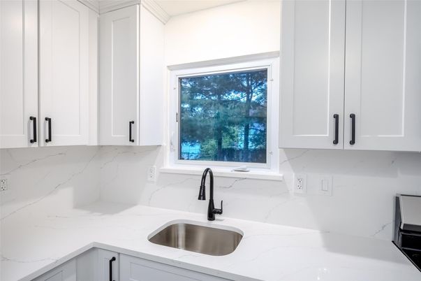 Interior, Kitchen, Marble Walls