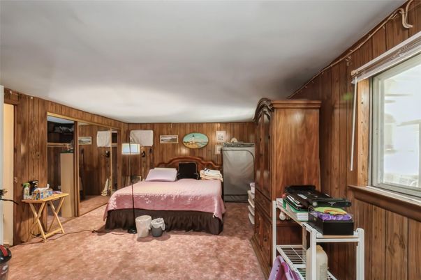 Bedroom, Interior, Wooden Walls