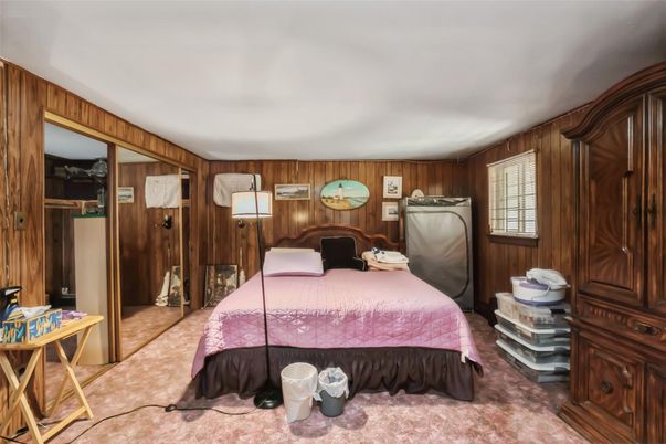 Bedroom, Interior, Wooden Walls