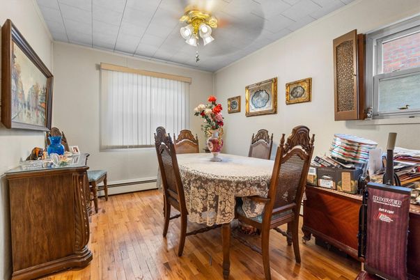 Dining room, Interior, Wood Texture Flooring