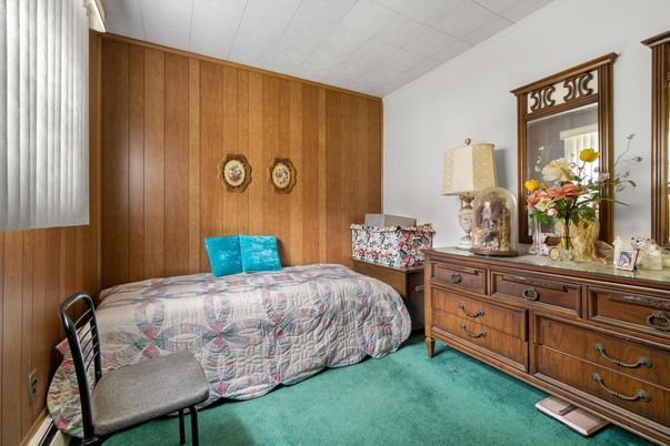 Bedroom, Interior, Wooden Walls